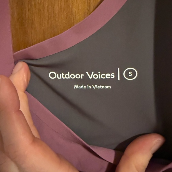 Outdoor Voices Pinot Mauve Exercise Dress - Picture 5 of 6